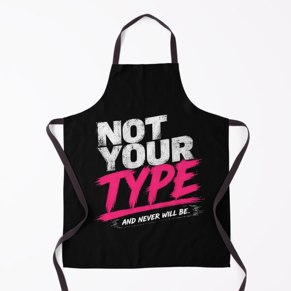 Item preview, Not Your Type Aggressive Streetwear Statement Shirt designed and sold by StoryInCode.