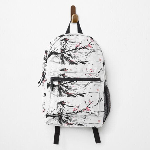 Item preview, Cherry Blossom Ink – Minimalist Anime Girl designed and sold by EchoWave11.