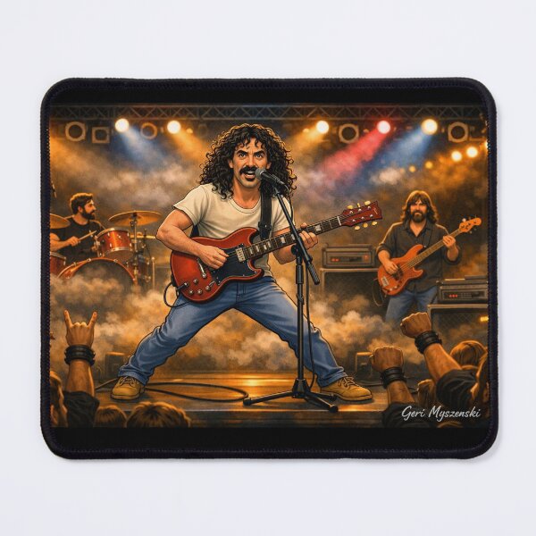 Item preview, Frank Zappa godfather of comedy rock December 21, 1940 – December 4, 1993 designed and sold by The Art Queen Of Michigan .