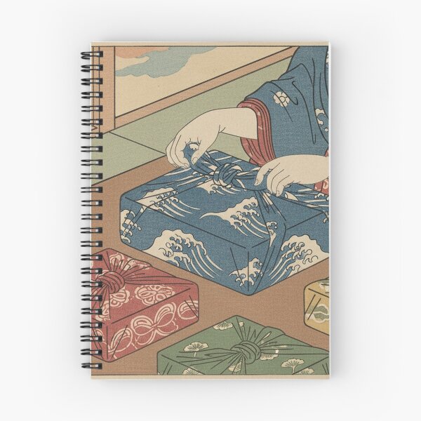 Item preview, Furoshiki Gift Wrapping — Ukiyo-e Japanese Sustainable Art designed and sold by UkiyoExplained.