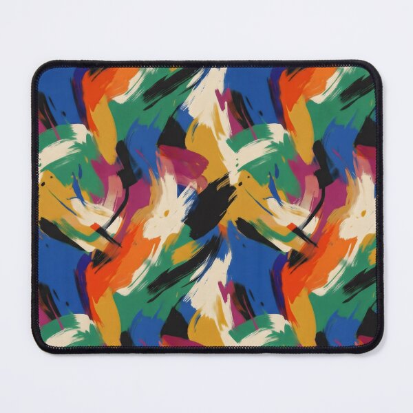 Item preview, Vibrant Neon Paint Stroke Pattern designed and sold by SplashTastic.