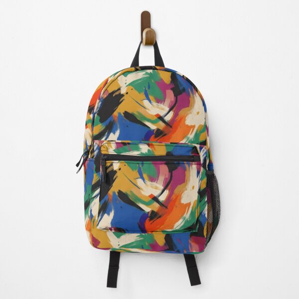Item preview, Vibrant Neon Paint Stroke Pattern designed and sold by SplashTastic.