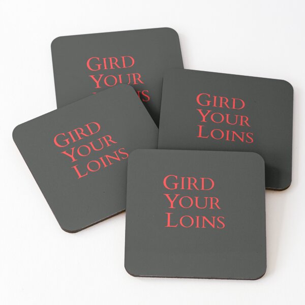 Item preview, Gird Your Loins designed and sold by TonsPOD.