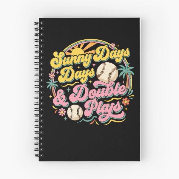 Item preview, Retro Summer Baseball Sunny Days Double Plays designed and sold by KroghDs.