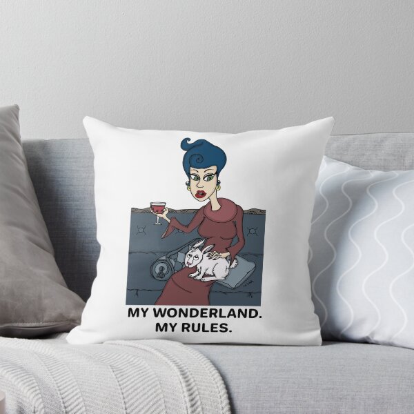 Item preview, Gothic Queen - My Wonderland My Rules - Funny Alice Parody designed and sold by MyxaART.