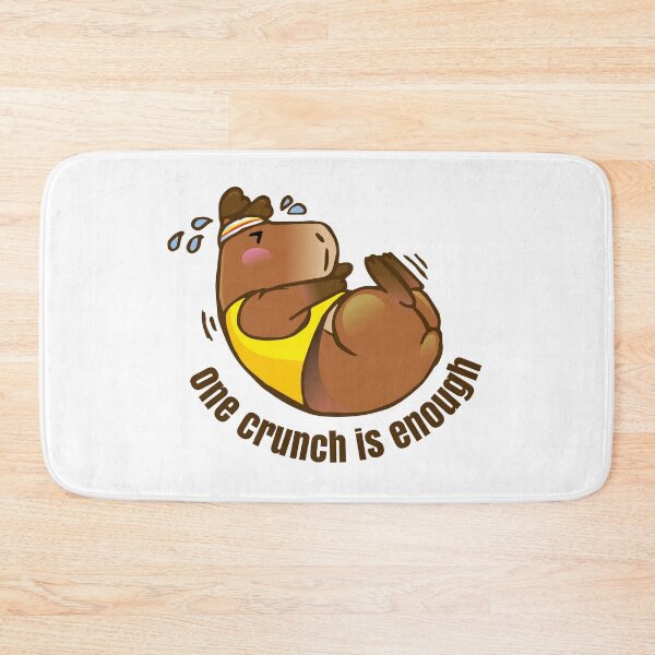 Item preview, Capybara one crunch is enough designed and sold by Konopikyu.