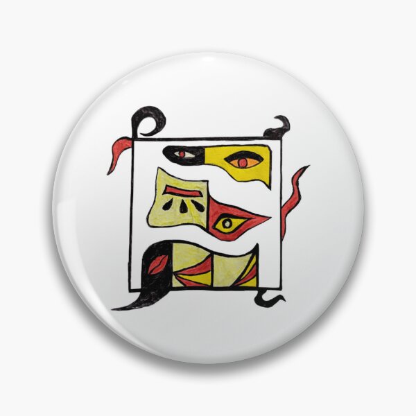 Item preview, Hidden Meanings Abstract Eyes and Symbols designed and sold by MouDesignArt.