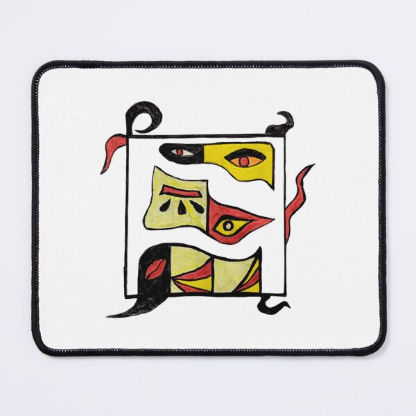 Item preview, Hidden Meanings Abstract Eyes and Symbols designed and sold by MouDesignArt.