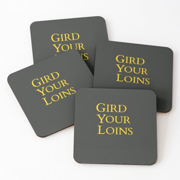 Item preview, Gird Your Loins designed and sold by TonsPOD.