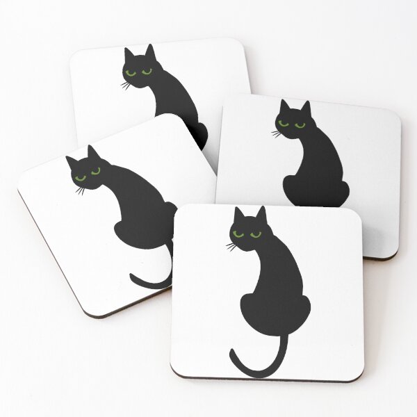 Item preview, Black cat designed and sold by xanbee.