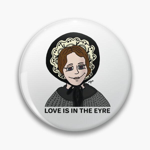Item preview, Jane Eyre Literary Pun - Love is in the Eyre Art designed and sold by MyxaART.