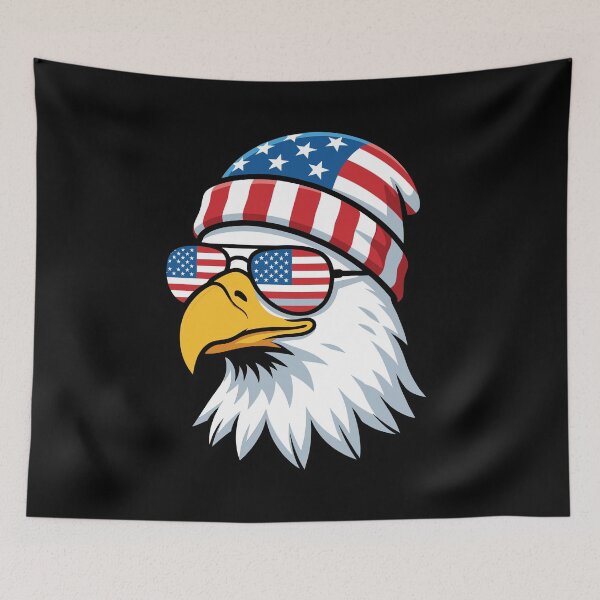 Item preview, Cool 4th of July Eagle Patriotic Kids Men Women designed and sold by KroghDs.
