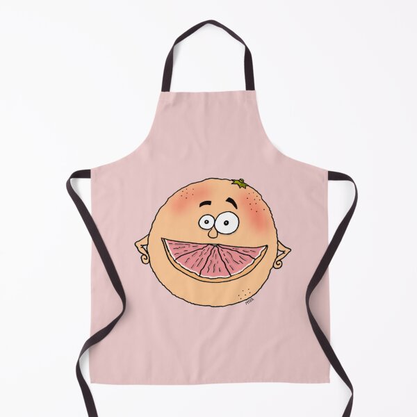 Item preview, Zesty Pink Grapefruit - Happy Fruit Character Art designed and sold by MyxaART.