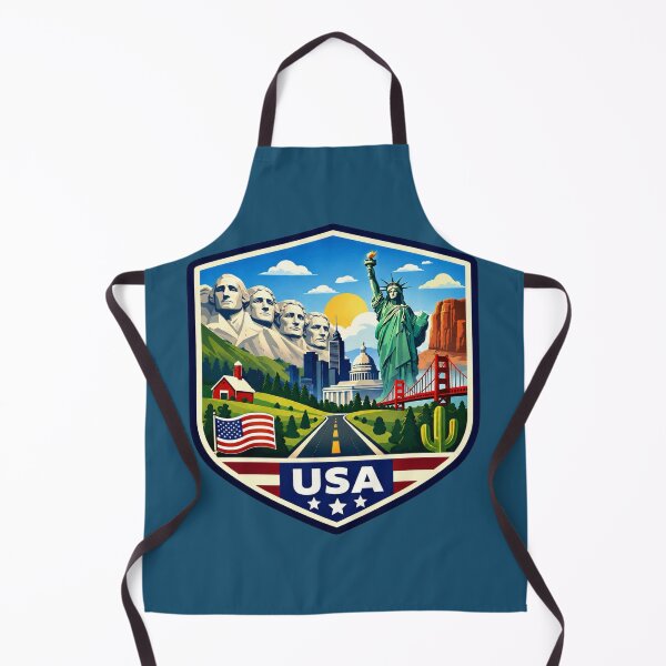 Item preview, USA - American Landmarks designed and sold by Myra365Art.
