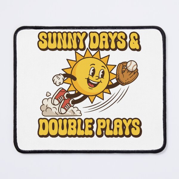Item preview, Retro Summer Baseball Kids Cartoon Sun designed and sold by KroghDs.