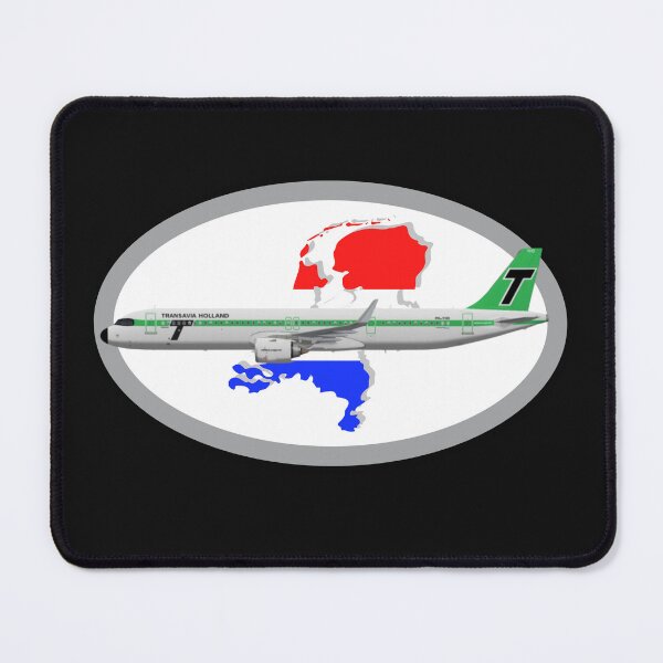 Item preview, Retro Transavia aircraft designed and sold by Avgeek.design.