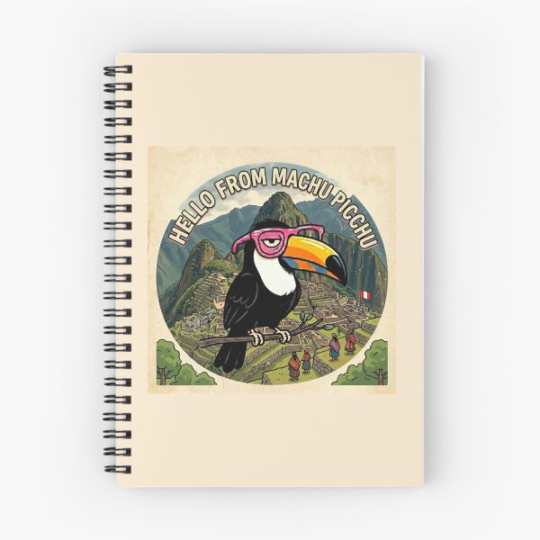 Item preview, Funny Toucan Machu Picchu Peru Travel designed and sold by SplashTastic.