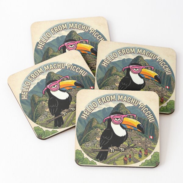 Item preview, Funny Toucan Machu Picchu Peru Travel designed and sold by SplashTastic.