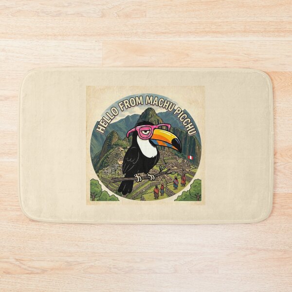 Item preview, Funny Toucan Machu Picchu Peru Travel designed and sold by SplashTastic.
