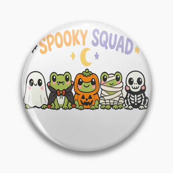 Item preview, Spooky Squad Frog T-Shirt – Cute Halloween Cartoon Animal Design designed and sold by Amitabr14.