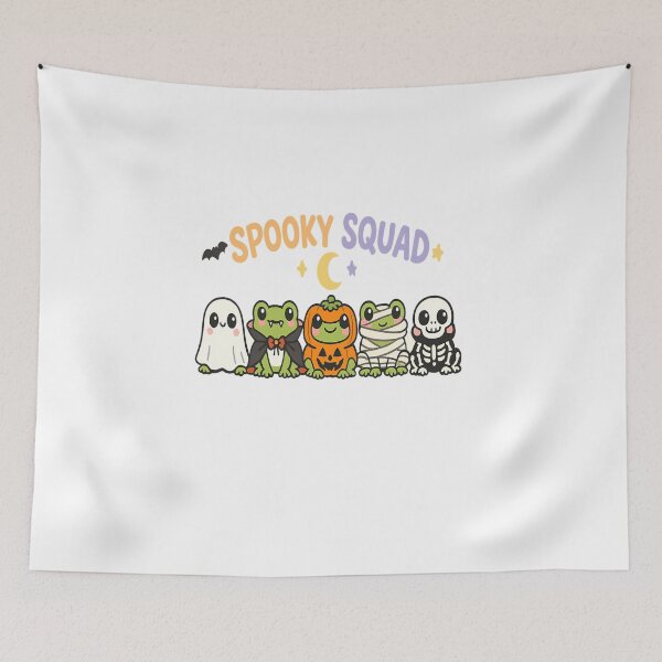 Item preview, Spooky Squad Frog T-Shirt – Cute Halloween Cartoon Animal Design designed and sold by Amitabr14.