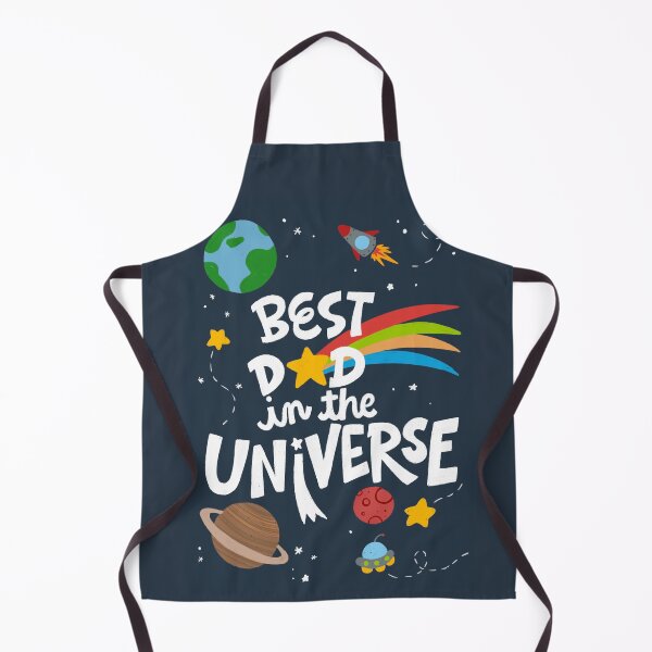 Item preview, Best Dad In The Universe Space Theme - Textured Hand-Drawn Illustration designed and sold by Jennifer Creations.