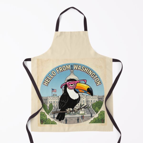 Item preview, Funny Toucan Washington DC Travel designed and sold by SplashTastic.