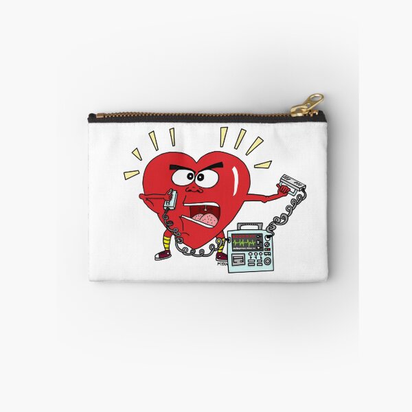 Item preview, Angry Heart - Funny Alternative Valentine's Day Art designed and sold by MyxaART.