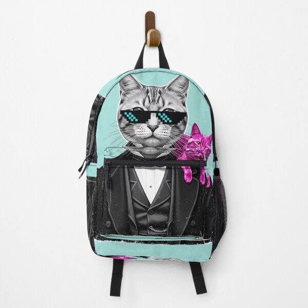 Item preview, Cool Tuxedo Cat With Sunglasses Meme Art designed and sold by PixorStudio.