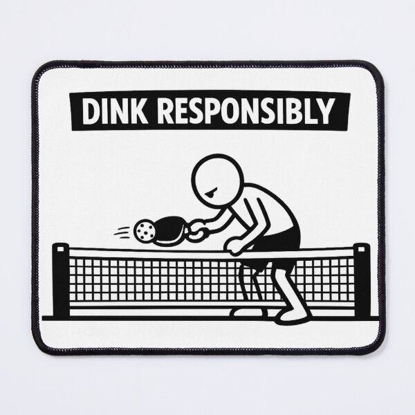 Item preview, Minimalist Pickleball Dink Humor Design designed and sold by Mindful56.