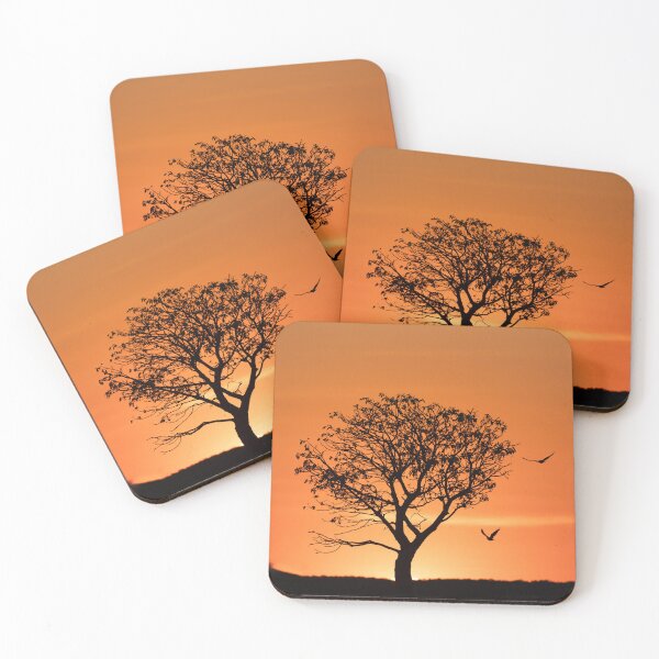 Item preview, Tree higlighted by a sunset designed and sold by Fairywren Images.