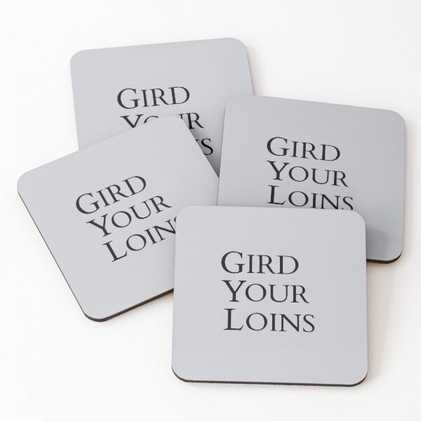 Item preview, Gird Your Loins designed and sold by TonsPOD.