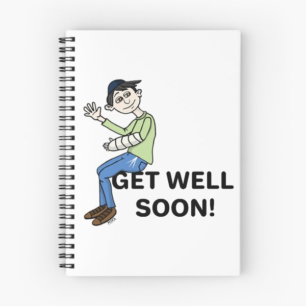 Item preview, Get Well Soon - Refuah Shlema Jewish Boy Art designed and sold by MyxaART.