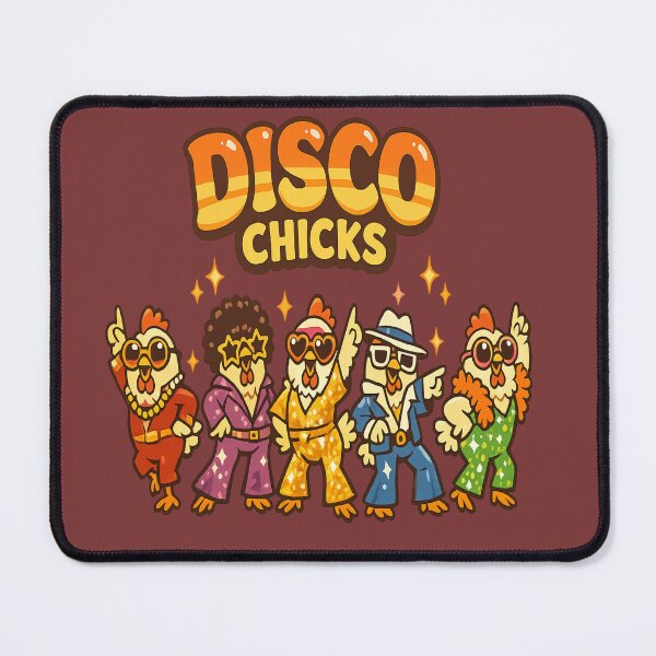 Item preview, Disco Chicks T-Shirt – Funny Retro Dancing Chicken Design designed and sold by Amitabr14.