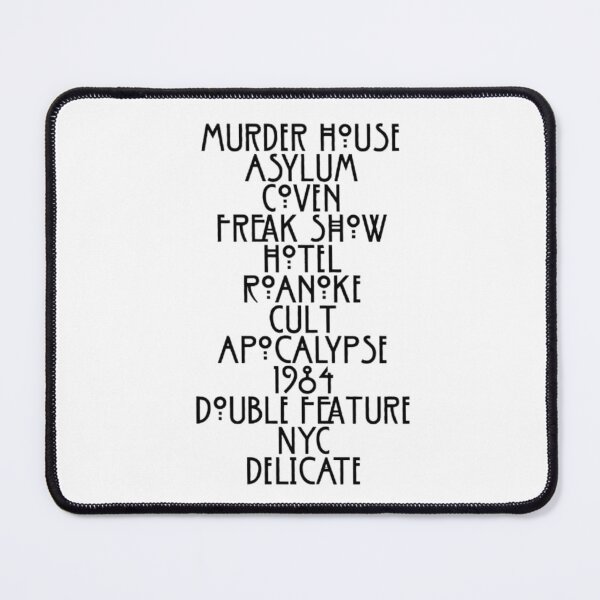 Item preview, American Horror Story Seasons designed and sold by QUEENTYLERXO.