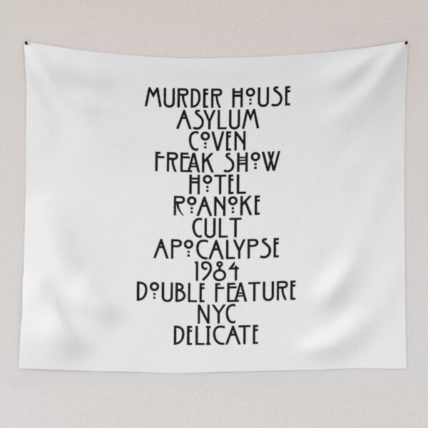 Item preview, American Horror Story Seasons designed and sold by QUEENTYLERXO.