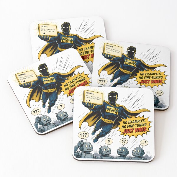 Item preview, Zero-Shot Wonder – Ingeniero de Indicación de Superhéroes con IA designed and sold by Martin's_Design.