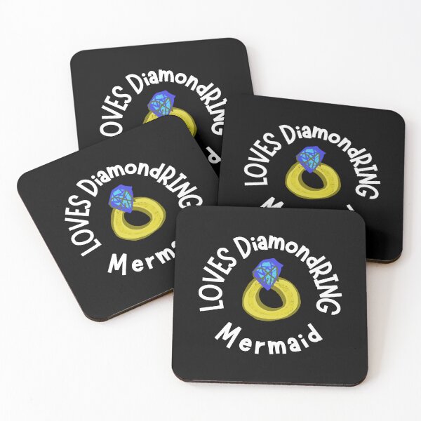 Item preview, MERMAIDLOVESDIAMONDRING LaMaisonOfMY WHATAMERMAIDWANTS COLLECTION | BLACKW Edition | No.01 designed and sold by LaMaisonOfMY.