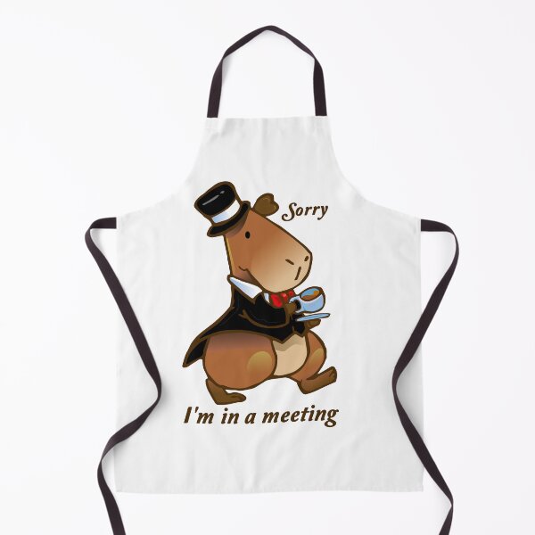 Item preview, Capybara Sorry I'm in a meeting designed and sold by Konopikyu.