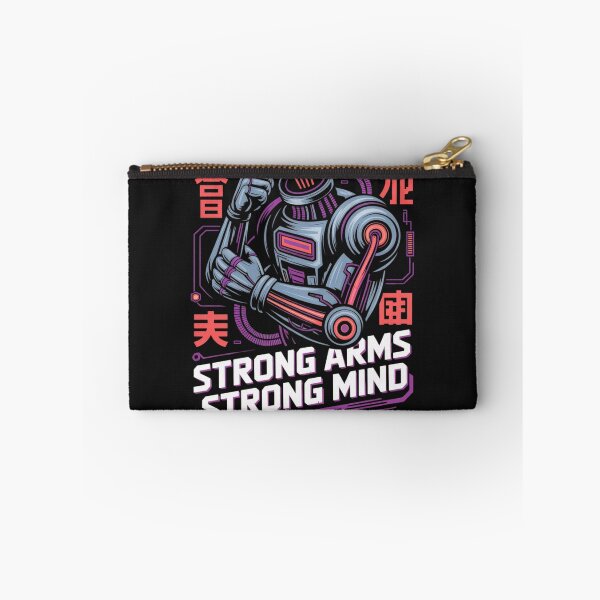 Item preview, Strong Arms Strong Mind – Fitness Motivation Gym Quote Design designed and sold by Sparkofart07.
