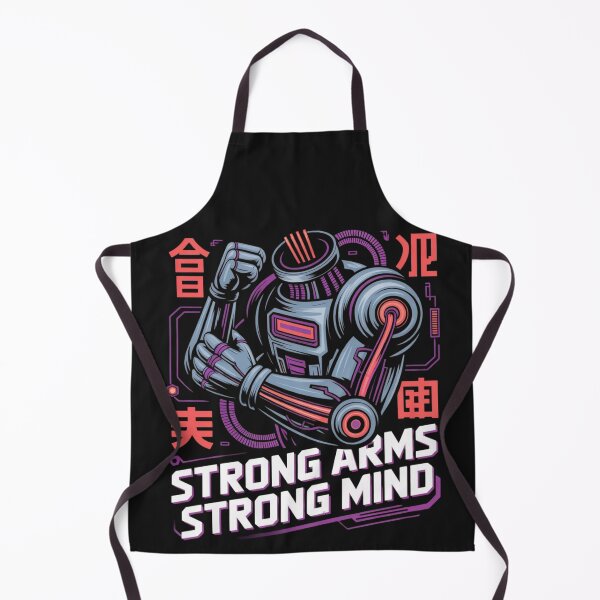 Item preview, Strong Arms Strong Mind – Fitness Motivation Gym Quote Design designed and sold by Sparkofart07.