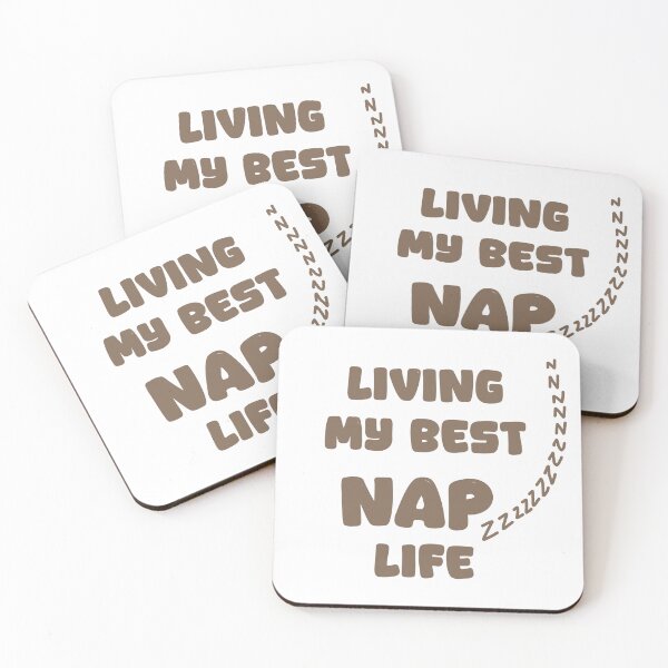 Item preview, Living My Best Nap Life – Funny Lazy & Cozy Quote Design designed and sold by Artania21.