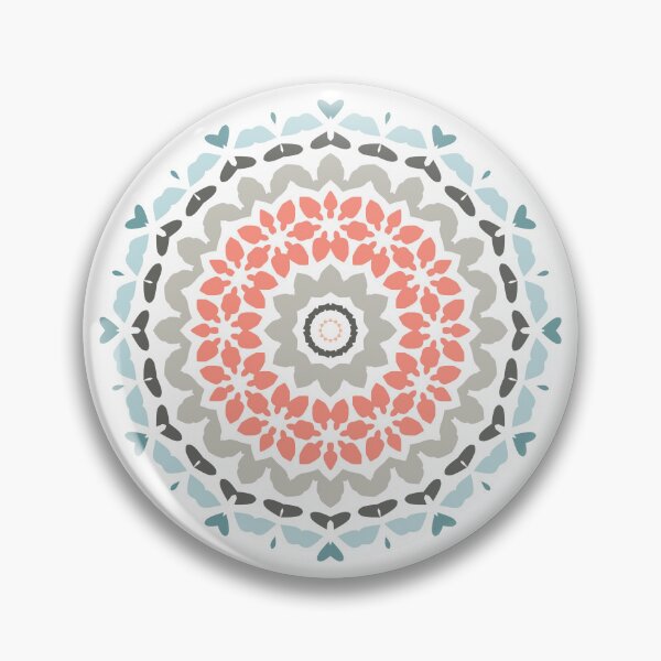 Item preview, Mandala Flower Artwork 02 Nordic Color 01 designed and sold by Stefanie Boike.