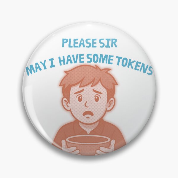 Item preview, May I Have Some Tokens designed and sold by Yankee Doodle Gandy.