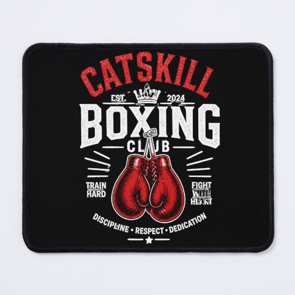 Item preview, Catskill Boxing Club Vintage Logo – Red Gloves Athletic Fight Design designed and sold by ThreadTheory976.