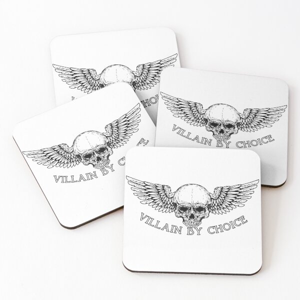 Item preview, villain by choice simple classic design designed and sold by OldSkullDesigns.