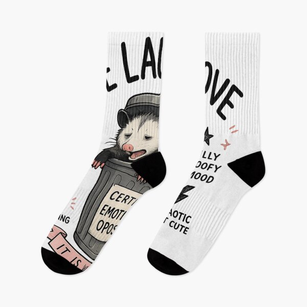 Item preview, Live Laugh Love Opossum Funny Meme Shirt – Chaotic Emotional Possum Aesthetic, Sarcastic Cute Animal Humor Design designed and sold by jutharat456.