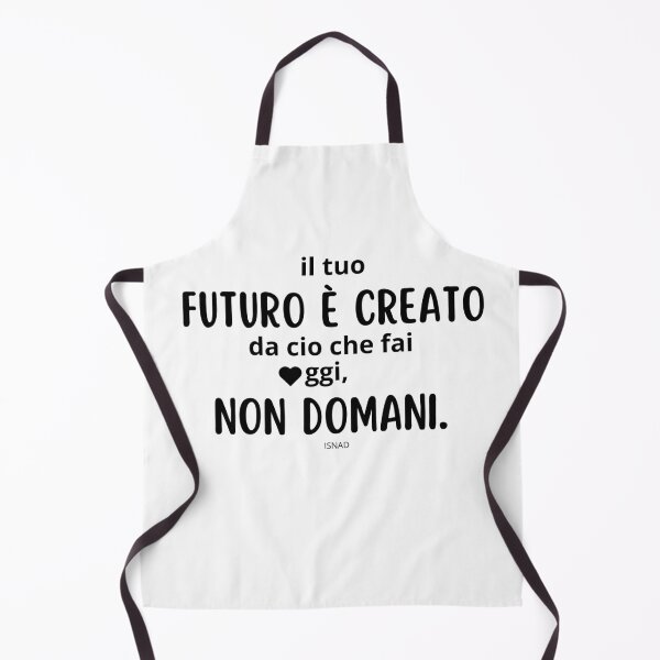 Item preview, Inspirational Italian Quote - Your Future is Created Today designed and sold by ByIsnadStudio.