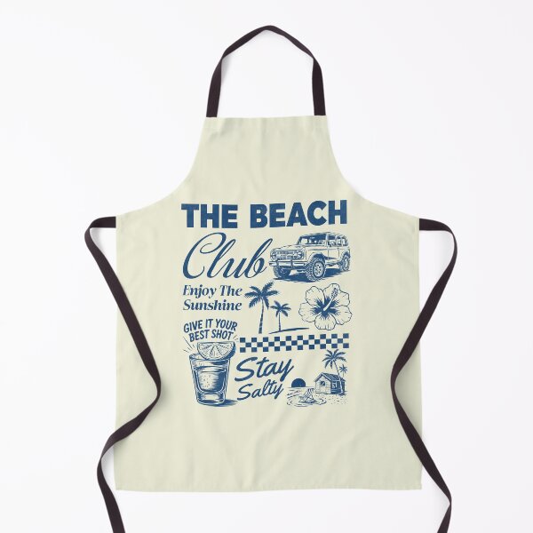Item preview, The Beach Club Stay Salty Vintage Surf Jeep Summer – Retro Coastal Vacation designed and sold by Golden Blaze Studio.