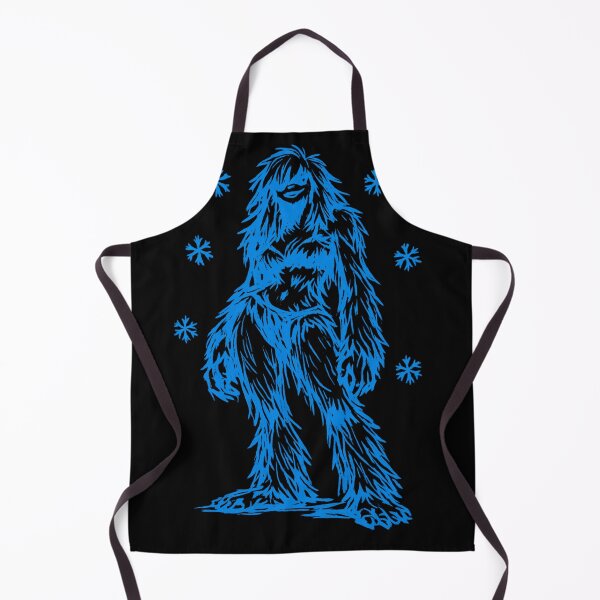 Item preview, Abstract Female Yeti Shirt – Minimal Snow Creature Art, Cute Abominable Snowwoman Sketch, Blue Ink Streetwear Graphic designed and sold by JonelCrafts.